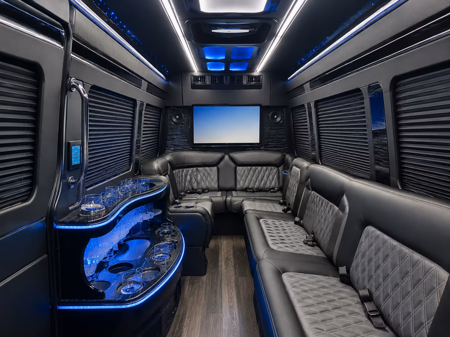 prom bus rentals to long beach palos verdes and downtown la