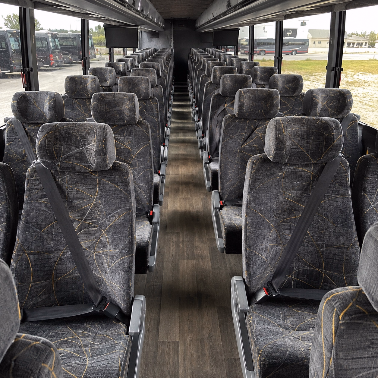 torrance charter bus interior