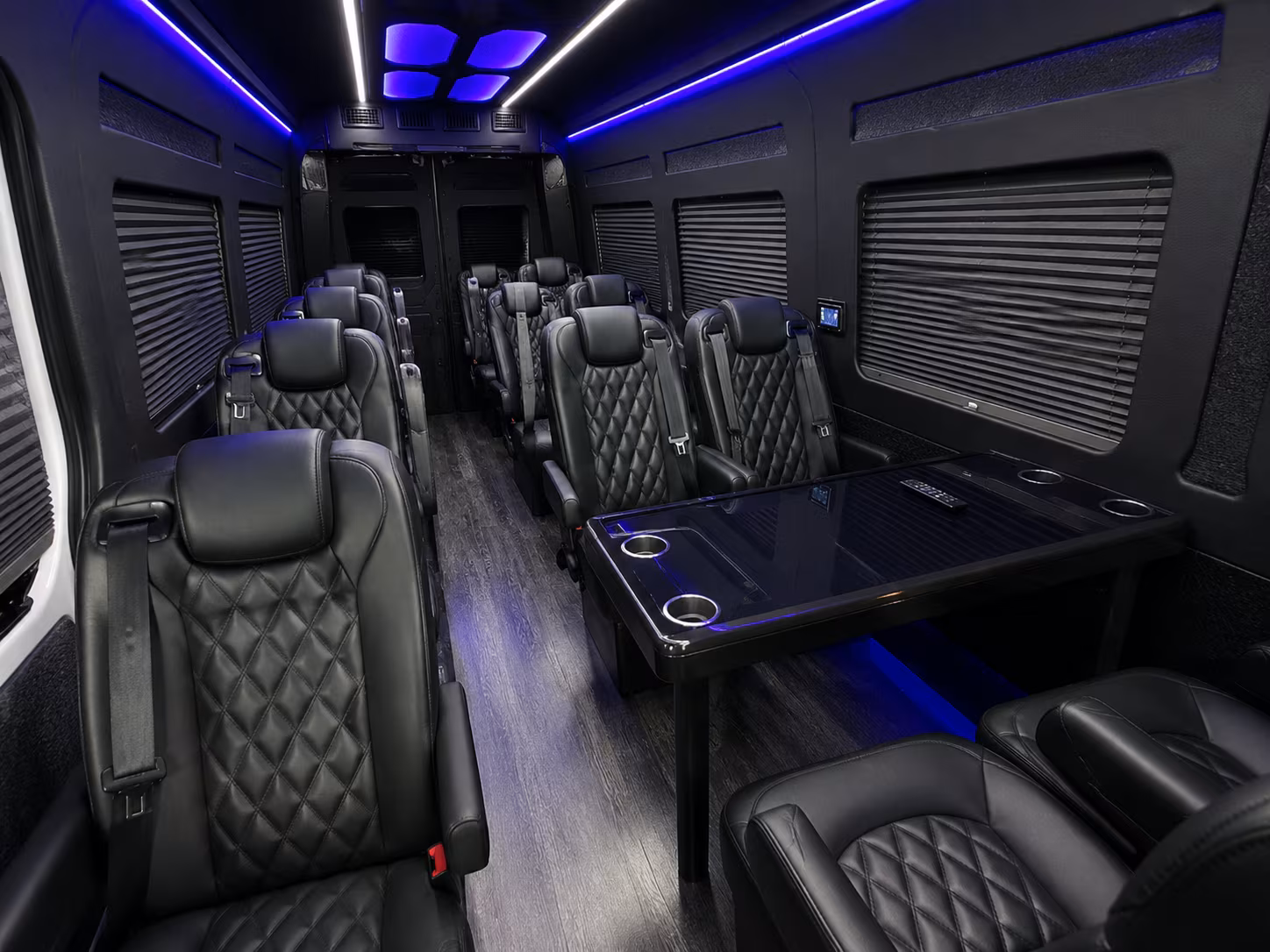 torrance wedding transportation onboard seating
